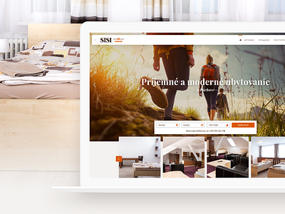 Sisi - Branding and unified web design booking branding complex hotel hotel booking hotel branding hotels luxury