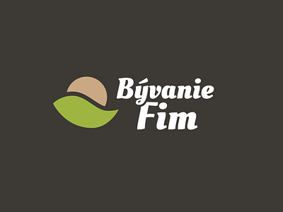 Bývanie Fim - development and real estate earth housing living logo real estate