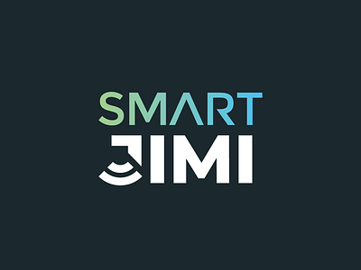 Smart Jimi - wireless camera systems and GPS tracking (concept) gps gradient location logo minimalistic tracking wireless