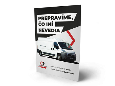 A5 flyer for a car transportation company