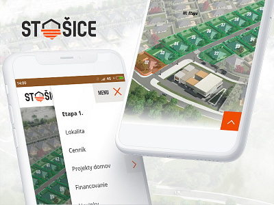 Stosice.sk - real estate seller case study development green housing real estate slovakia website