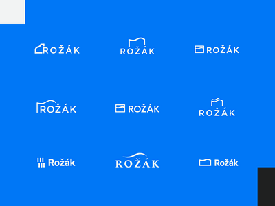 Rozak.sk - logo discovery architecture logo modern