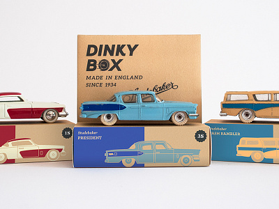 Dinky Toys auto car cardboard dinky toys packaging toys vintage