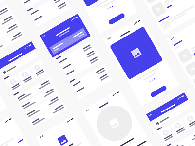 Mobile App wireframes