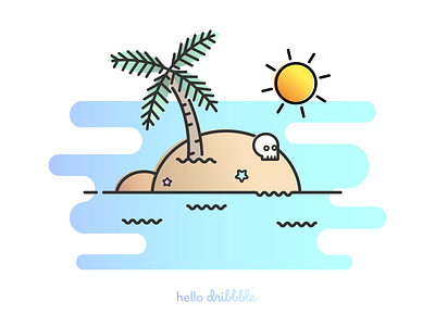 dribbble island