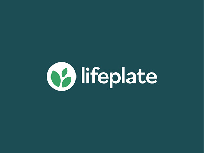 LifePlate 2 blue branding food green health healthy leaf life logo plate san serif
