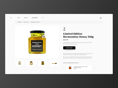 Daily UI - E-commerce Shop (Single item) - #012