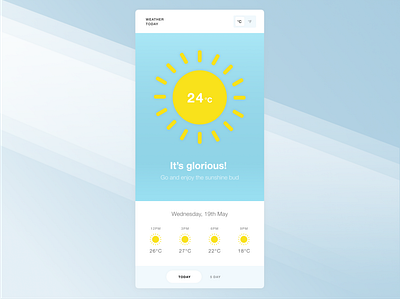 Daily UI - #037 - Weather