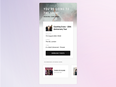 Daily UI - #054 - Confirmation dailyui