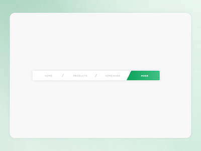 Daily UI - #056 - Breadcrumbs dailyui