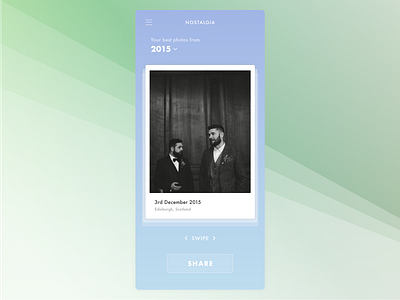 Daily UI - #063 - Best of 2015 dailyui