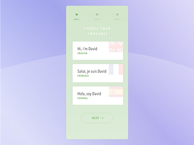 Daily UI - #064 - Select User Type dailyui