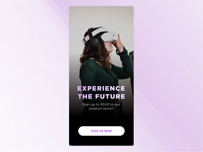 Daily UI - #073 - VR dailyui