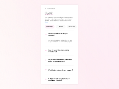 Daily UI - #092 - FAQs