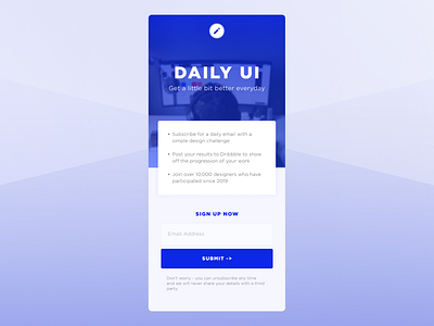 Daily UI - #100 - Daily UI dailyui