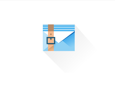 Email archiving icon email flat icon