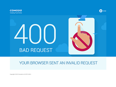 Error 400 400 bad request error