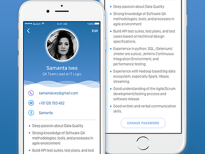 My profile ios job mobile password profile