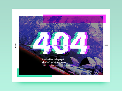 Error page 404 Dailyui008