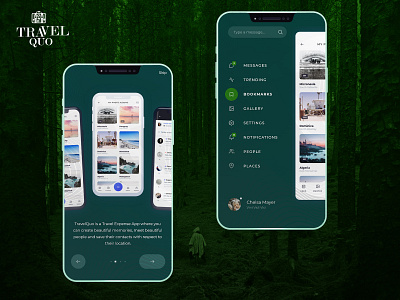 TravelQuo Travel Expense Management App app branding graphic design ui user experience vector wireframe