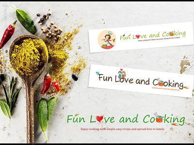 Cooking Blog Logo branding logo