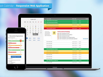 Mortgage App, Task Based Timeline mortgage app responsive app timeline ui user experience ux