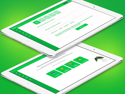 Green Insurance iPad App Taking Shape icon insurance app ipad