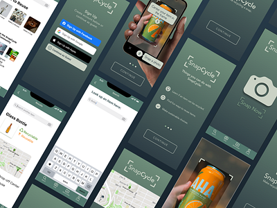 SnapCycle: Prototype Iteration 3 Screens