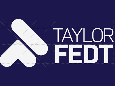 Taylor Fedt Logo Refresh branding business design logo logo design typography