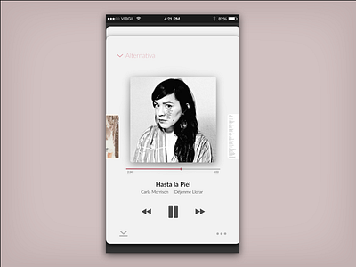 Music Player daily ui 009 music player