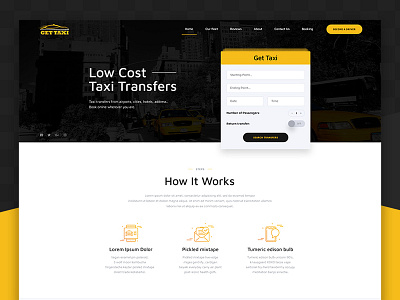 Get Taxi Transfer get taxi transfer webdesign