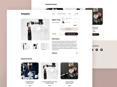 Online Coffee Getabet b2b branding catalog coffee coffee shop coffeeshop design figma online shop online store typography ui ux design uidesign ux strategy webdesign