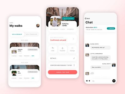 Localie Tour Booking app design application cards chat figma ios ios app product design profile travel travel app typography ui ui ux design uidesign