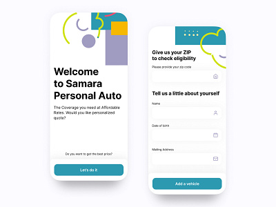 Auto insurance - First screen, Sign in app figma first screen form illustration onboarging sign in sign up sign up ui ui ui ux design uidesign ux