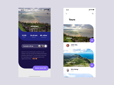 Travel App adobexd app app branding design taiwan travel travel app typography ui ui ux design uidesign