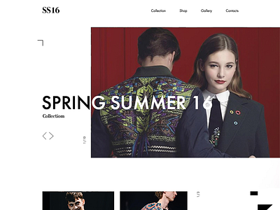 Fashion look web page design fashion figma typography ui ui ux design uidesign webdesign webpage