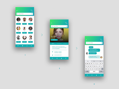 Yuco Profile app branding design eco figma logo travel typography ui ux design uidesign ux strategy webdesign