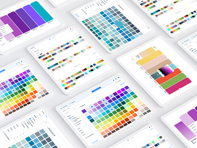 Color library (SaaS web app)