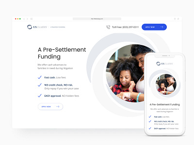 Landing page (Figma prototype)