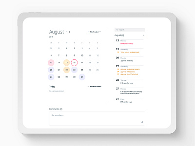 Calendar + Tasks