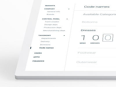 Admin - Taxonomy admin admin dashboard admin panel analytics b2b clean dashboard data interface minimal product prototype saas software startups ux web app web apps