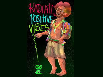 Hippie Kravitz 60s hippie lenny kravitz man natural shorts space style swag vibes