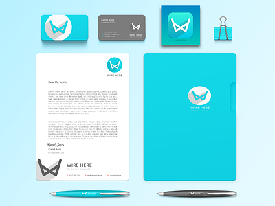 Wire Here - Your Existence. Downloaded. brand brand design branding concept design flatlay logo print ui