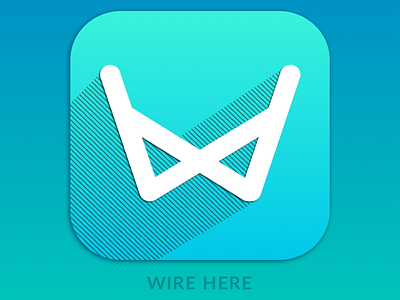 Wire Here - Your Existence. Downloaded. brand brand design branding concept design flatlay logo print ui