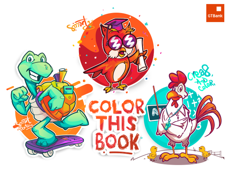 Color This Book by Okusi Tosin on Dribbble