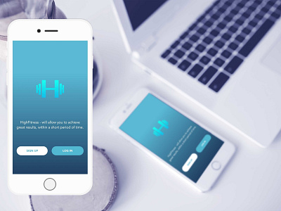 fitness mobile app branding