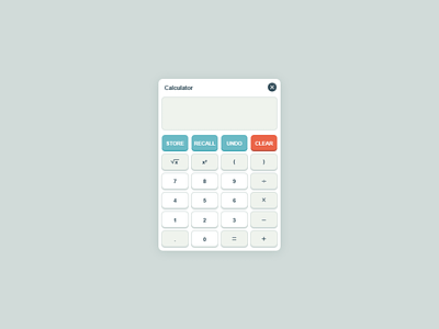 Calculator calculator interface ui visual design
