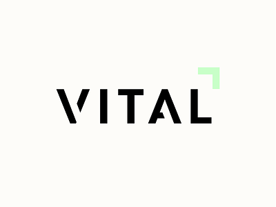 Logo : Vital Fitness Club branding business gym health identity logo logotype