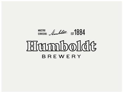 Humboldt Brewery brand brand identity brand strategy branding brewery lockup logo