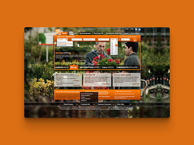 Home Depot Career Page Redesign